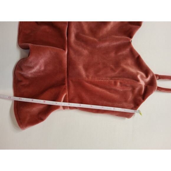 FOREVER 21 VELVETEEN CROPTOP SIZE SMALL - Picture 6 of 7